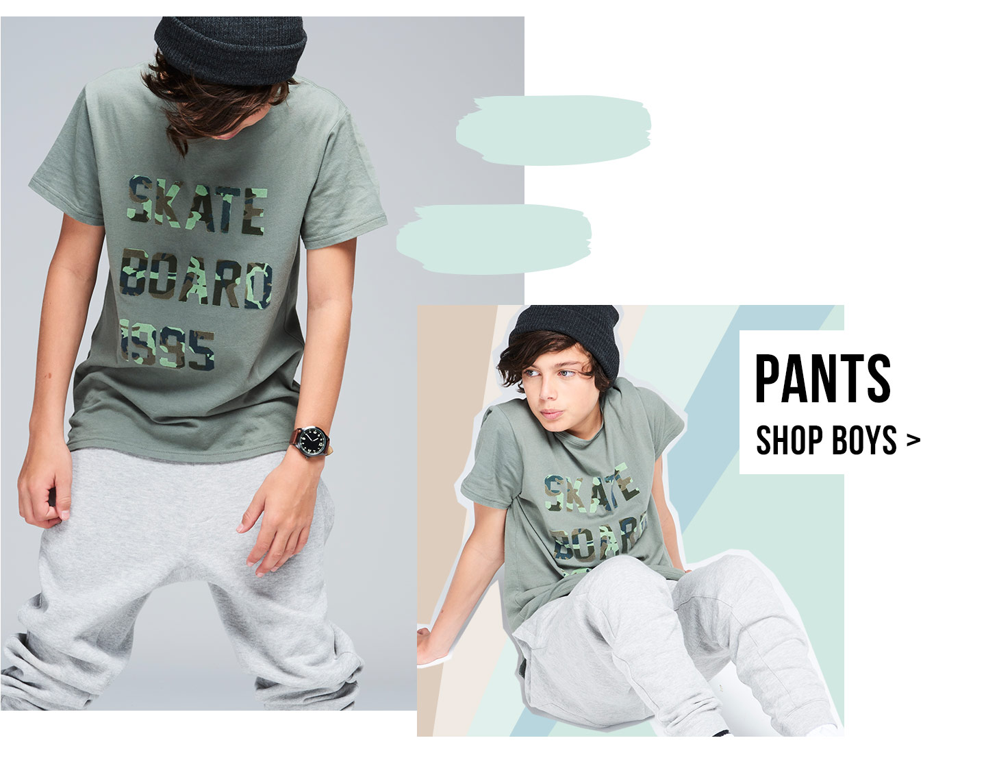 Shop Boys Pants Free by Cotton On Boys